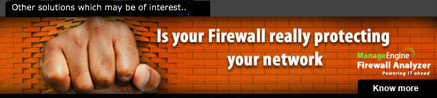 Firewall Analyzer Ad