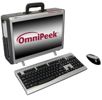 Omnipliance Portable is used to rapidly analyze and troubleshoot networks
